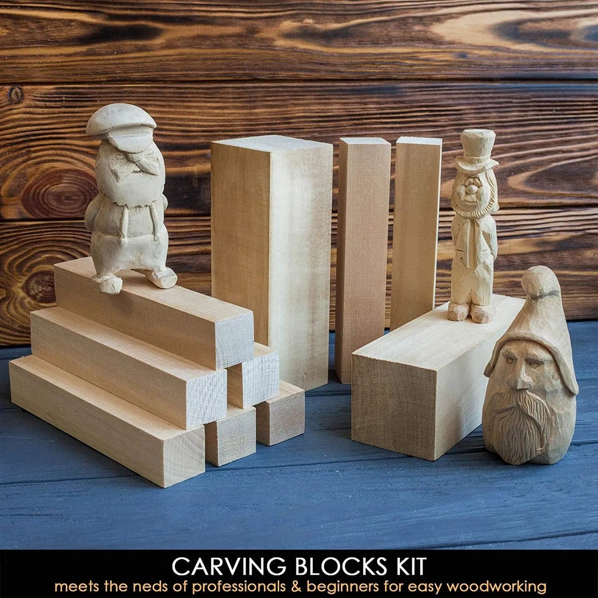 Kit de démarrage sculpture sur bois standard