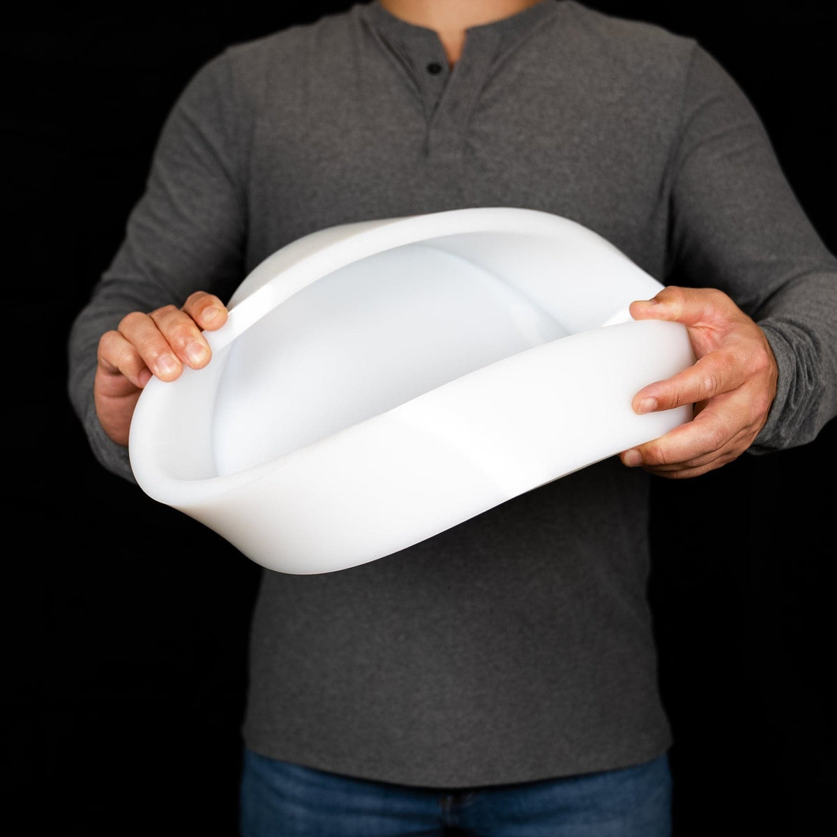 Moule en silicone rond (Ø320 H70mm)