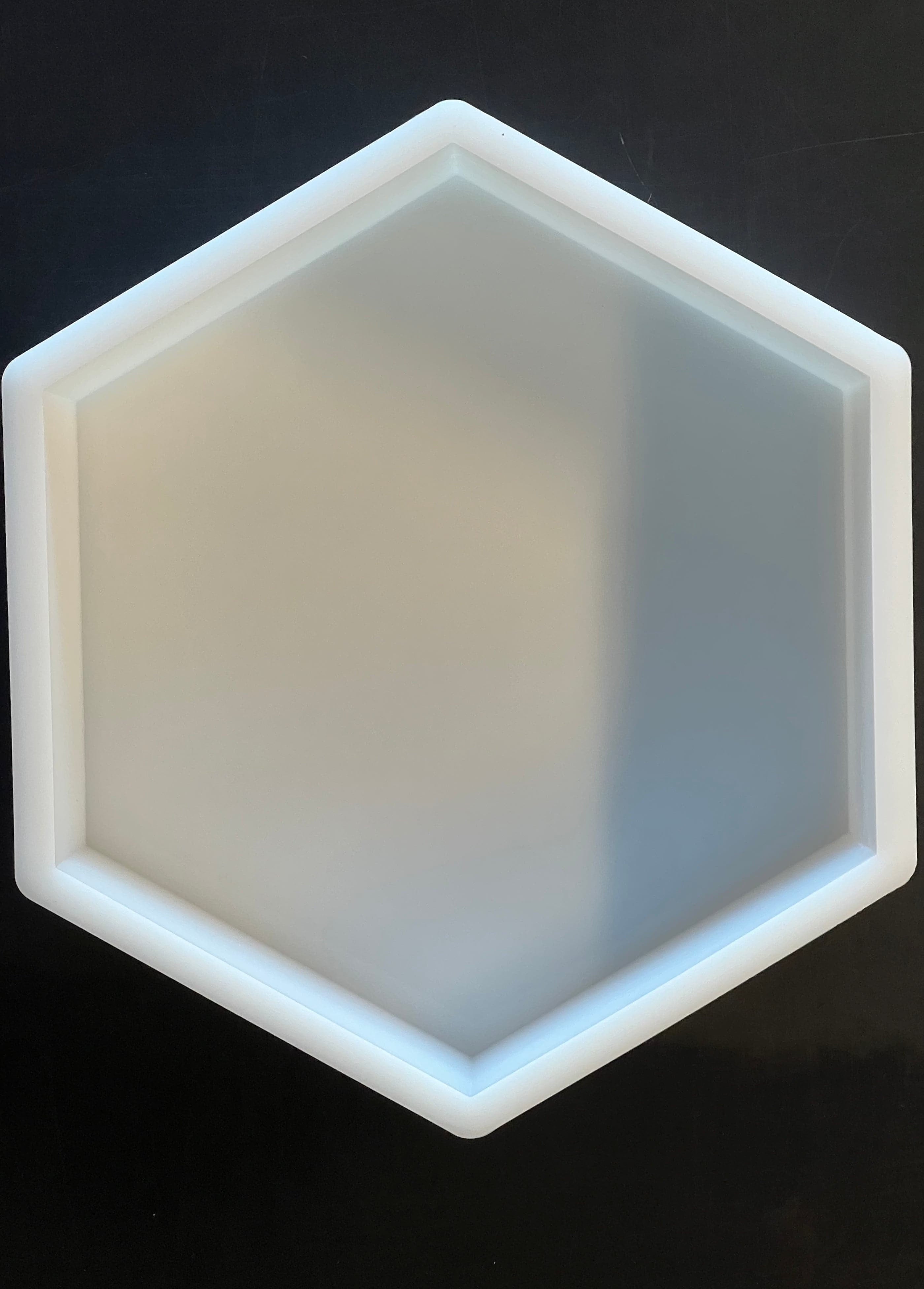 Moule en silicone hexagone (Ø263 H76mm)