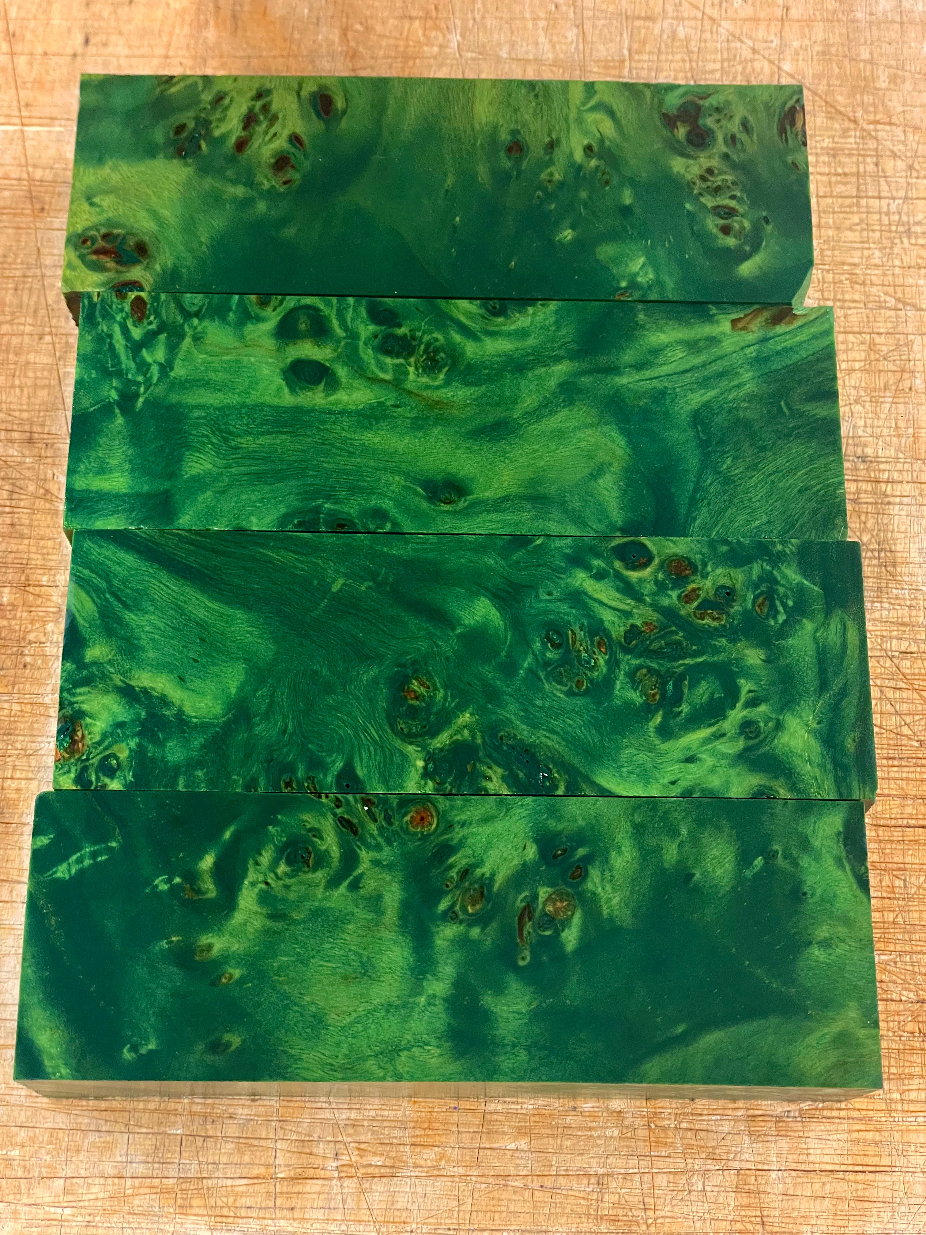 Nœud de peuplier - Vert