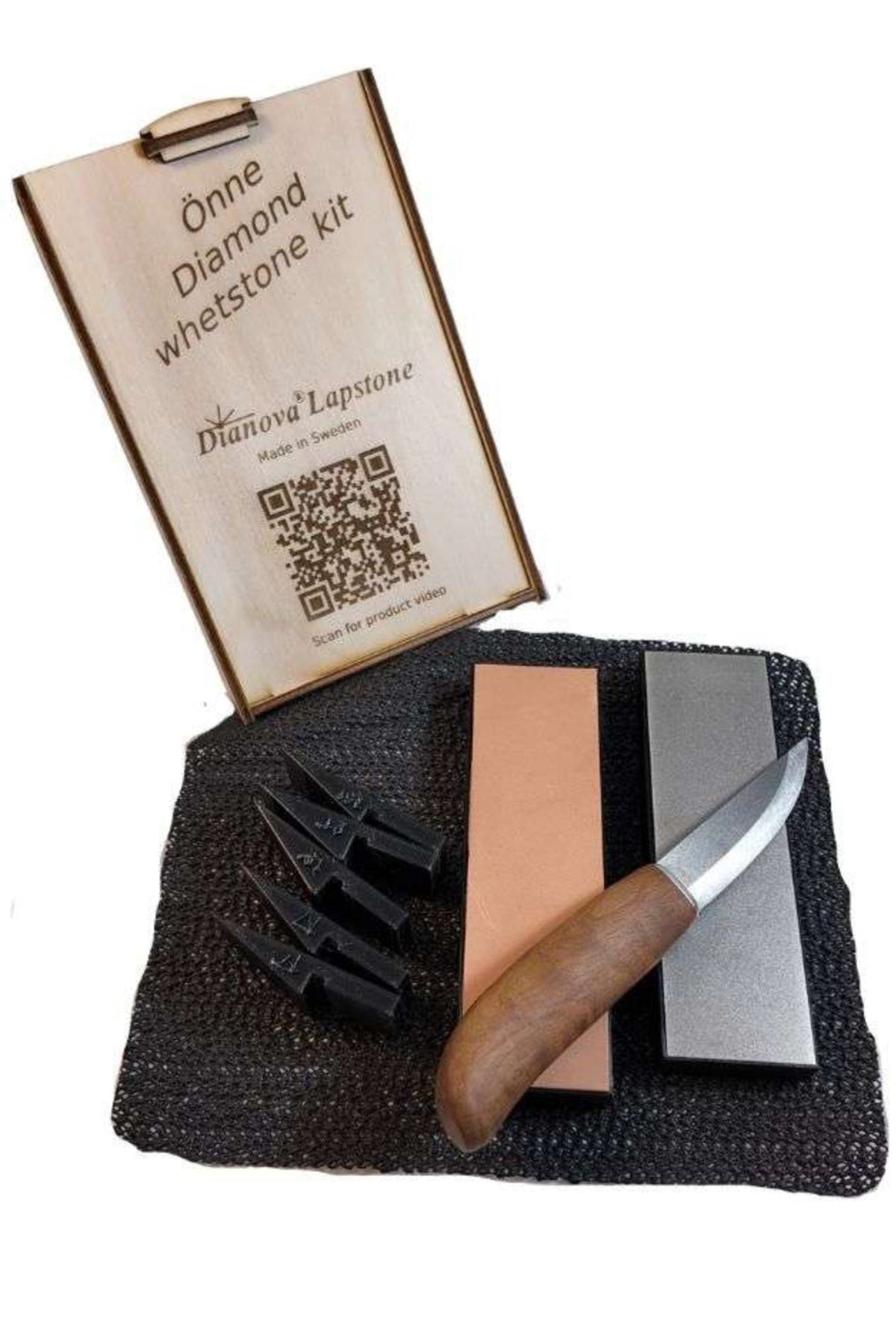 Kit d'affûtage complet - Dianova Önne Whetstone kit Diamant + Cuir