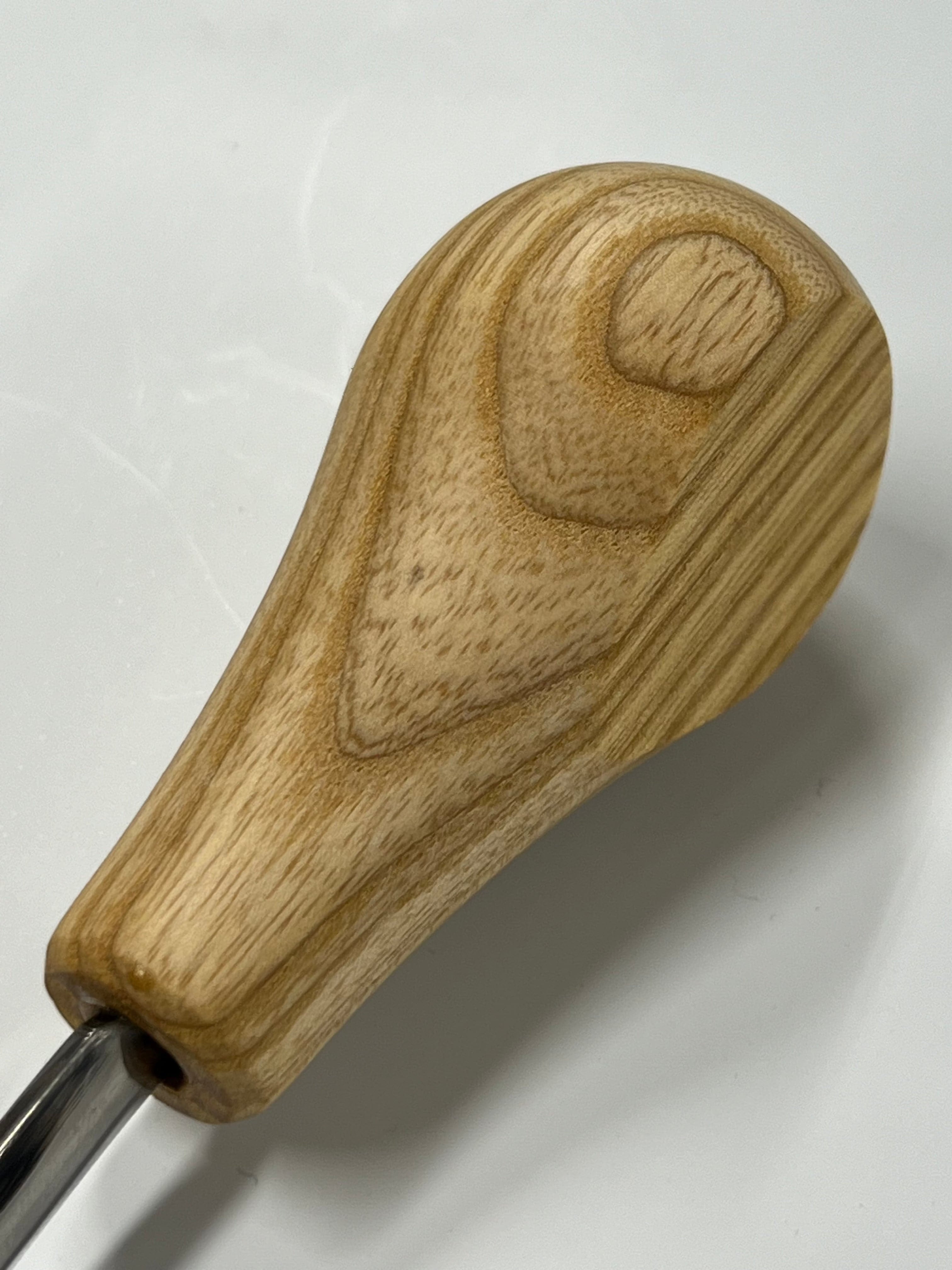 Gouge de sculpture 75x14mm droite arrondie P8/08 avec poignée boule