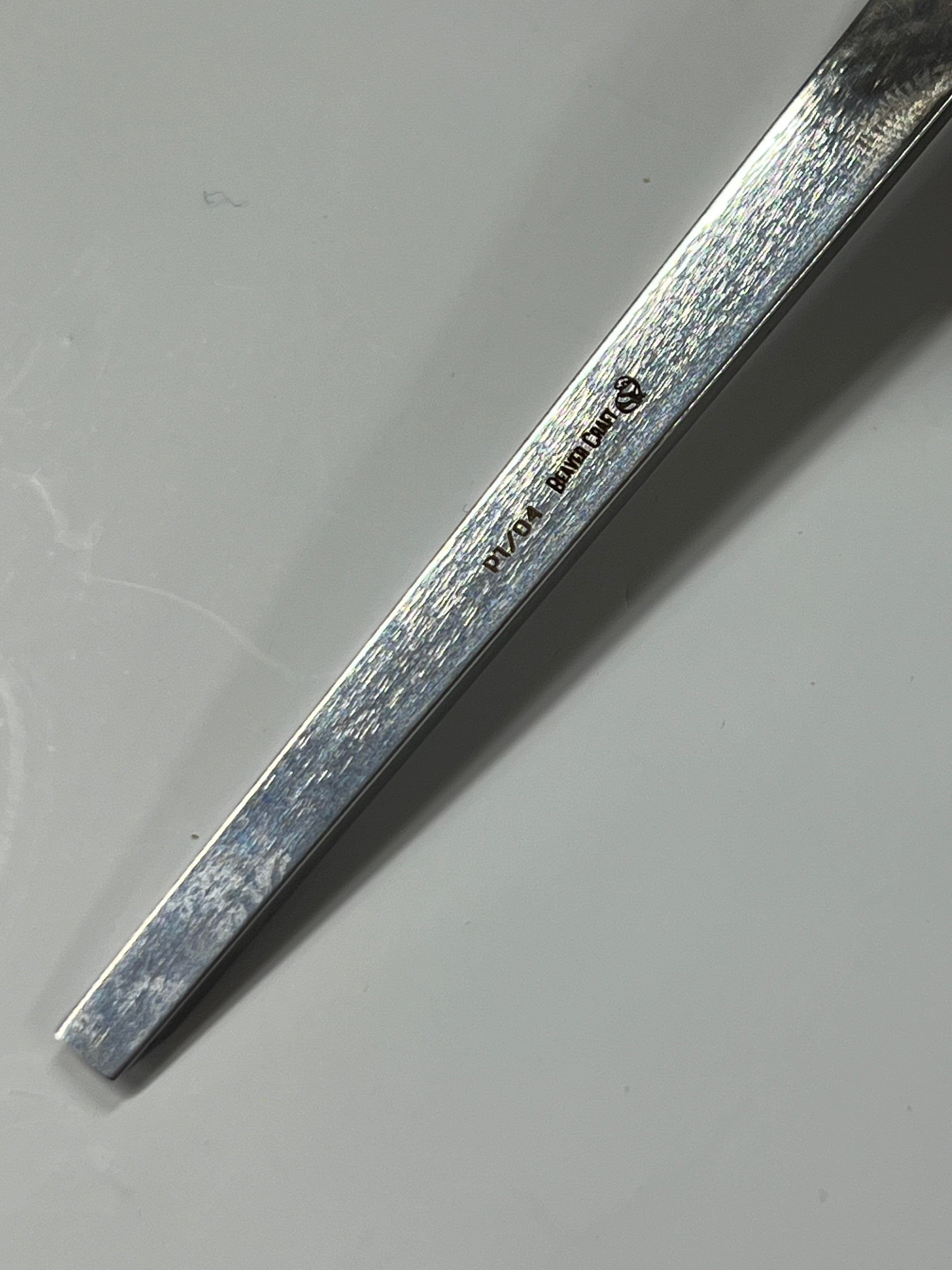 Ciseau à bois 75x4mm droit plat P1/04 avec poignée boule