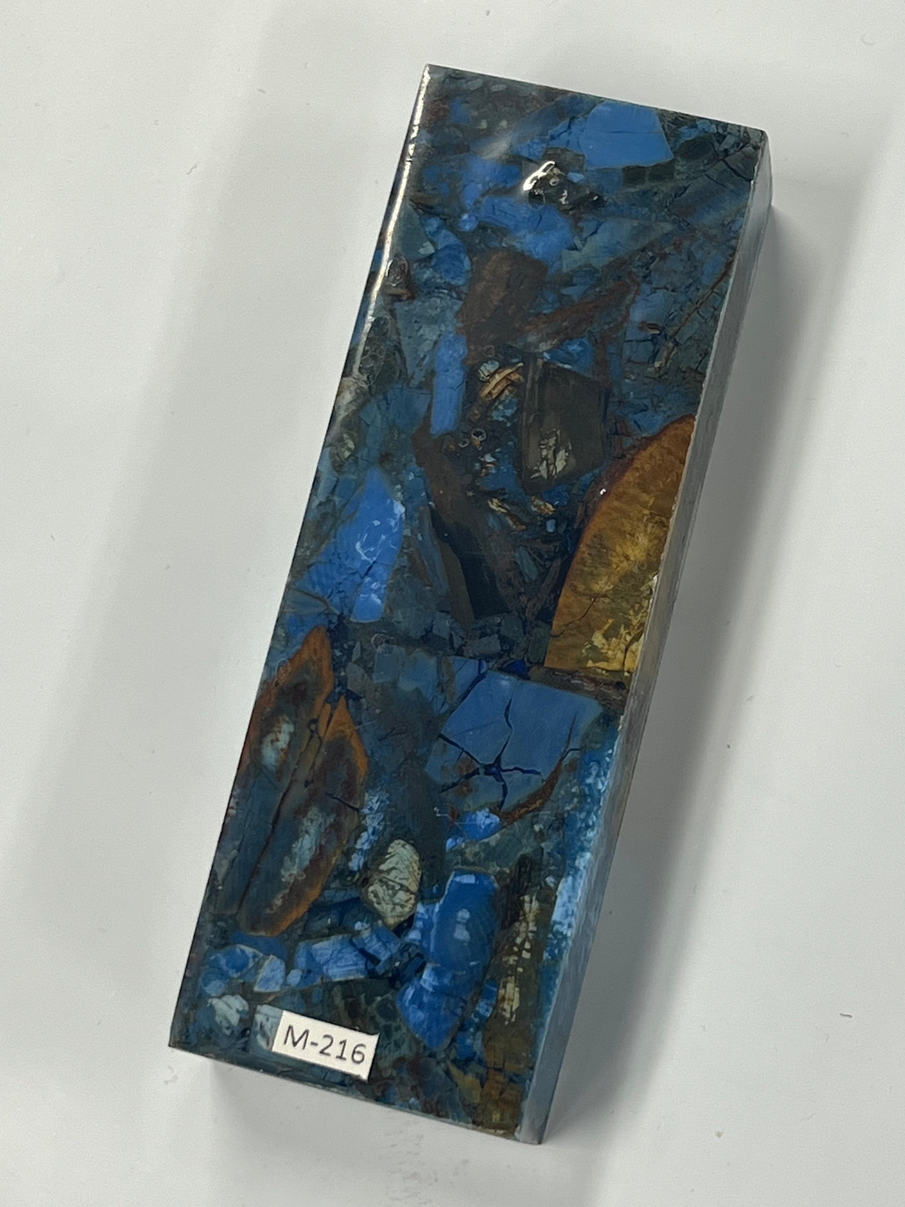Bloc de manche en mammouth M216 Fusion bleue