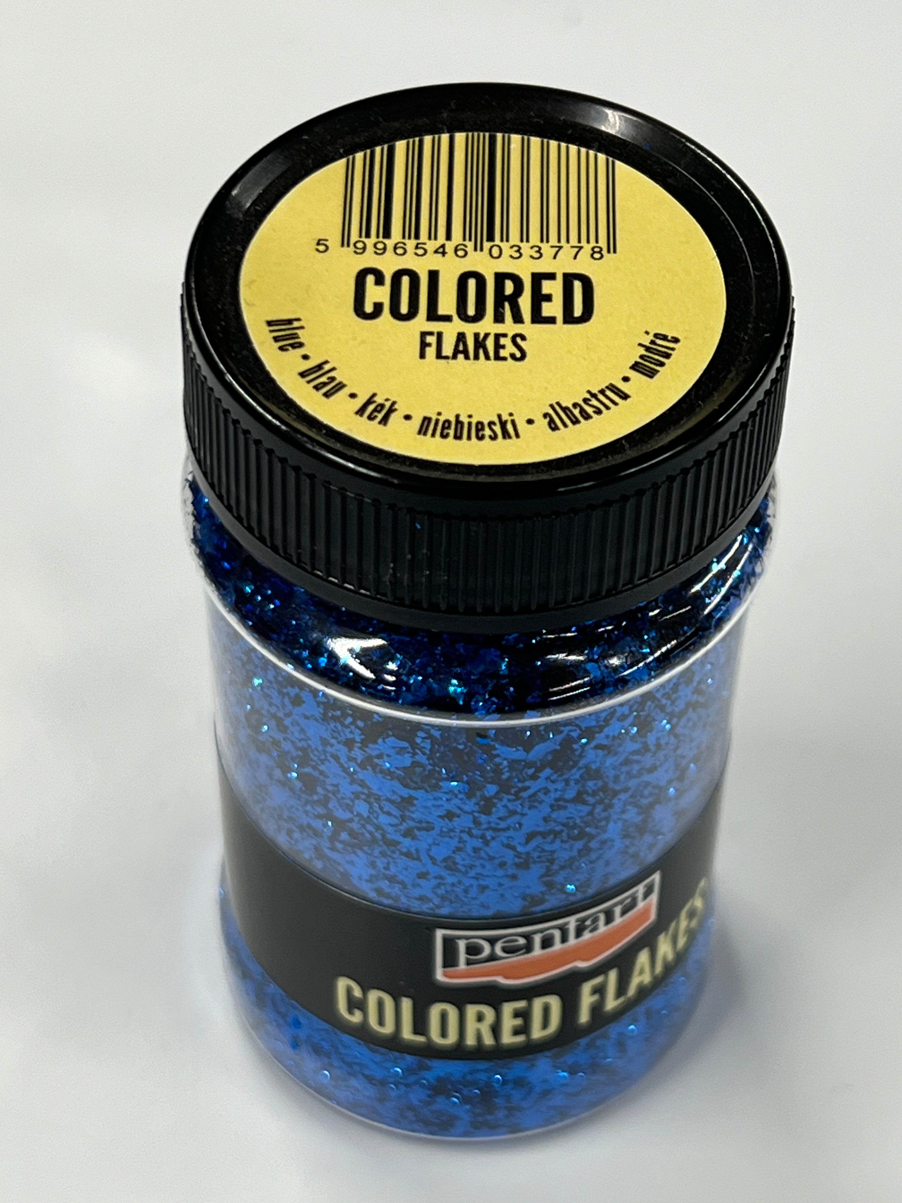 Flocons colorés pour époxy