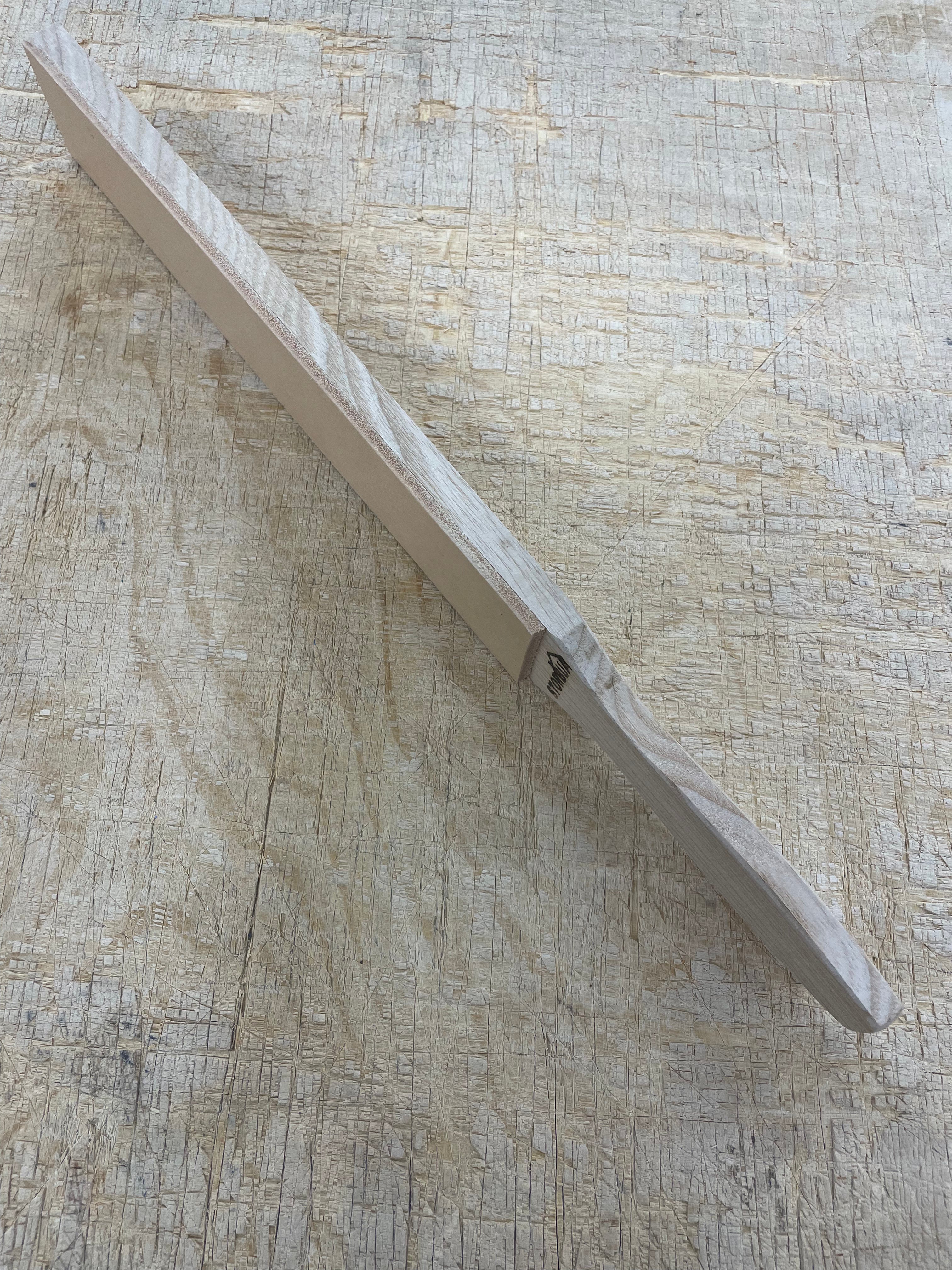 Lanière en cuir faite main grande 390x50 mm