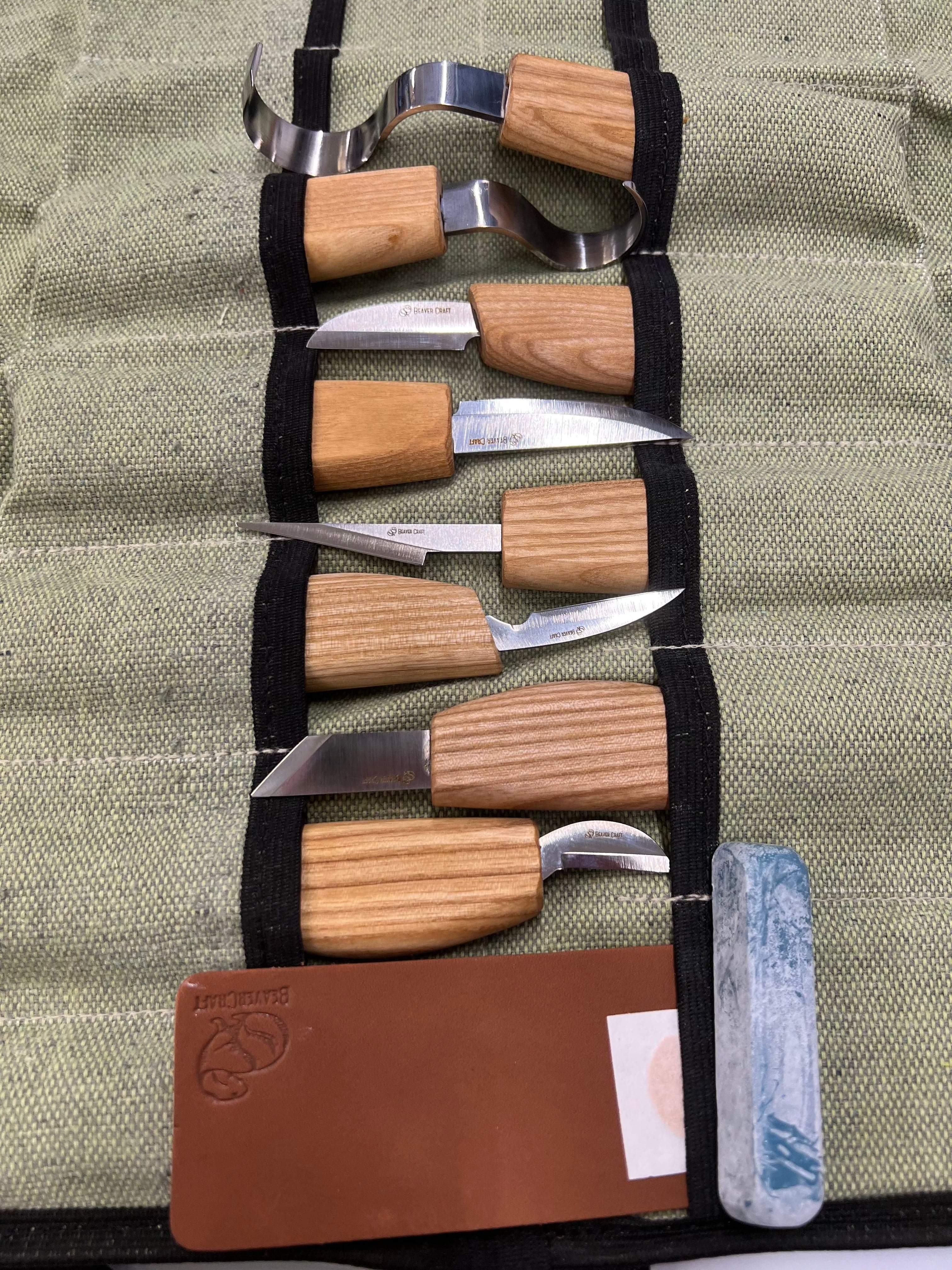 Kit de sculpture sur bois S08 Beaver Craft