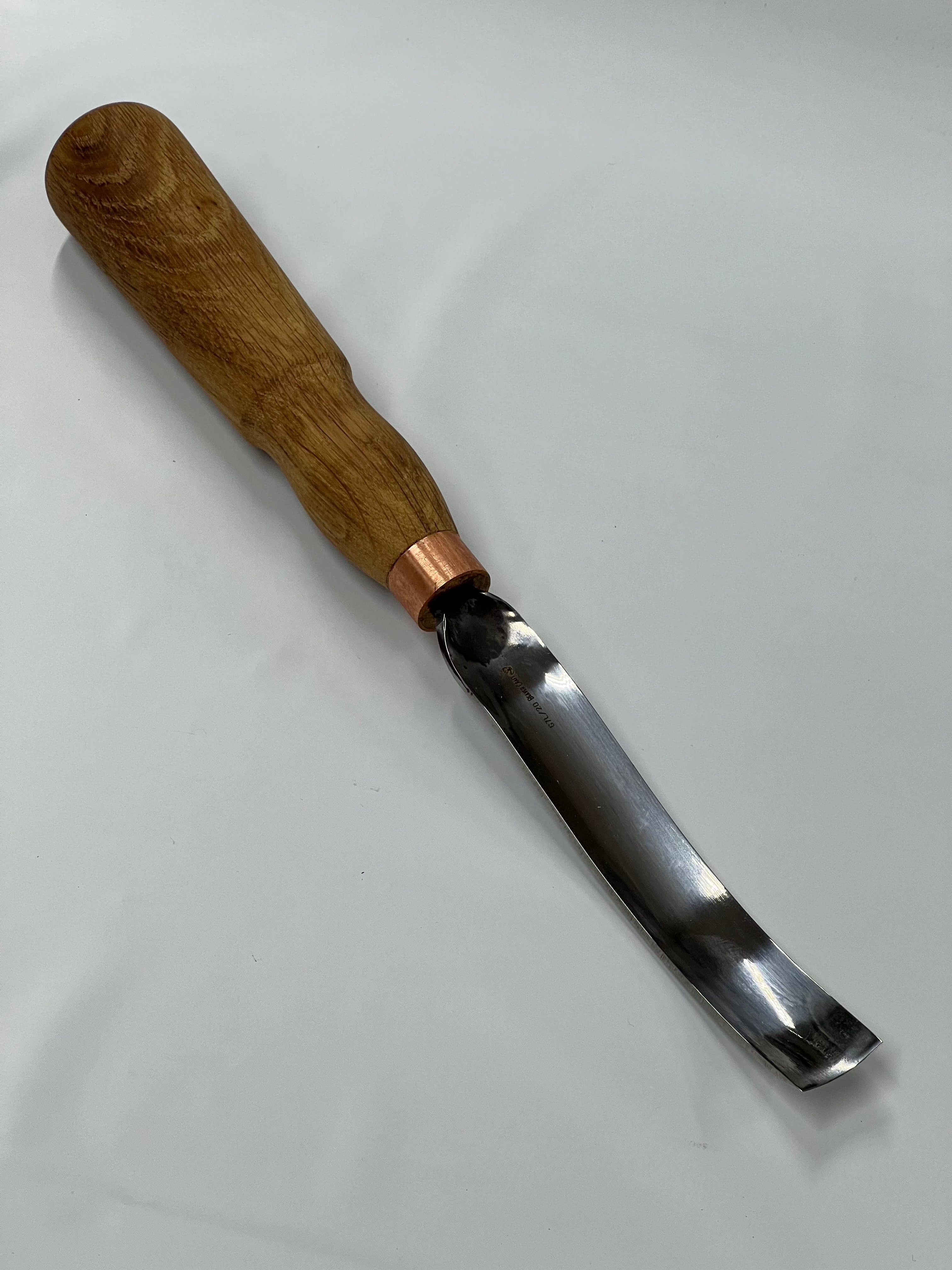 Gouge à bois 130x22 mm cintrée