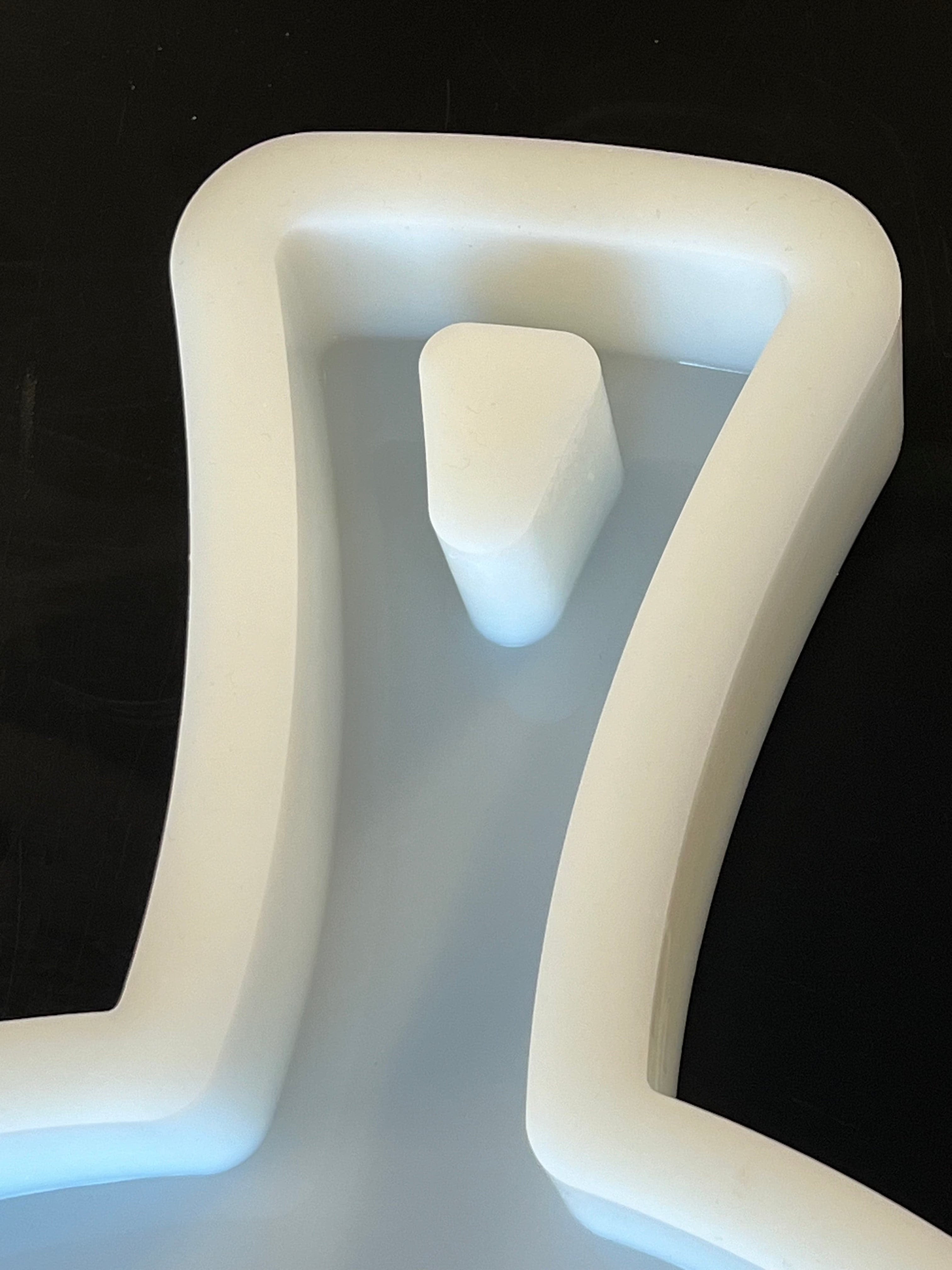 Moule en silicone rond 490x353x38 mm