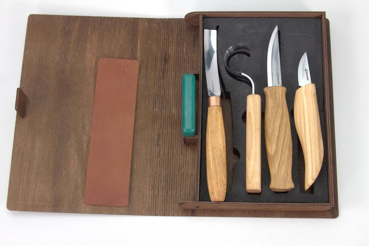 Set de gouges pour sculpture sur bois S43Book