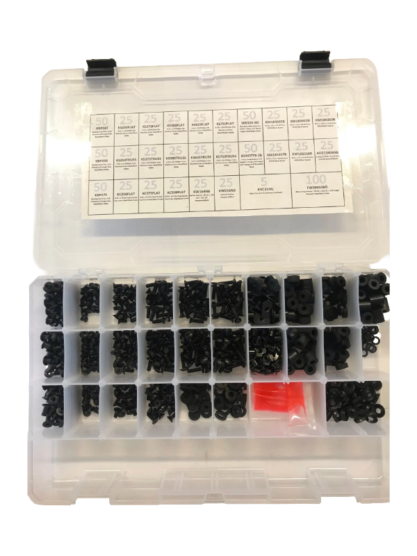 Kit de visserie pour étuis en Kydex