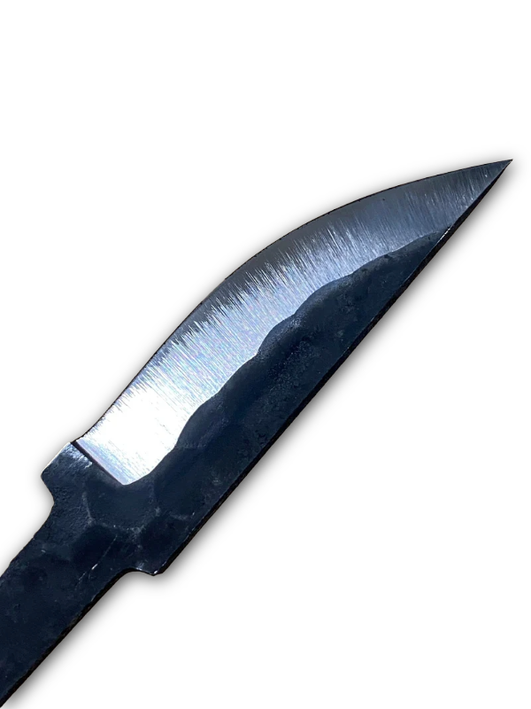 Lame de couteau finition martelée 62 mm