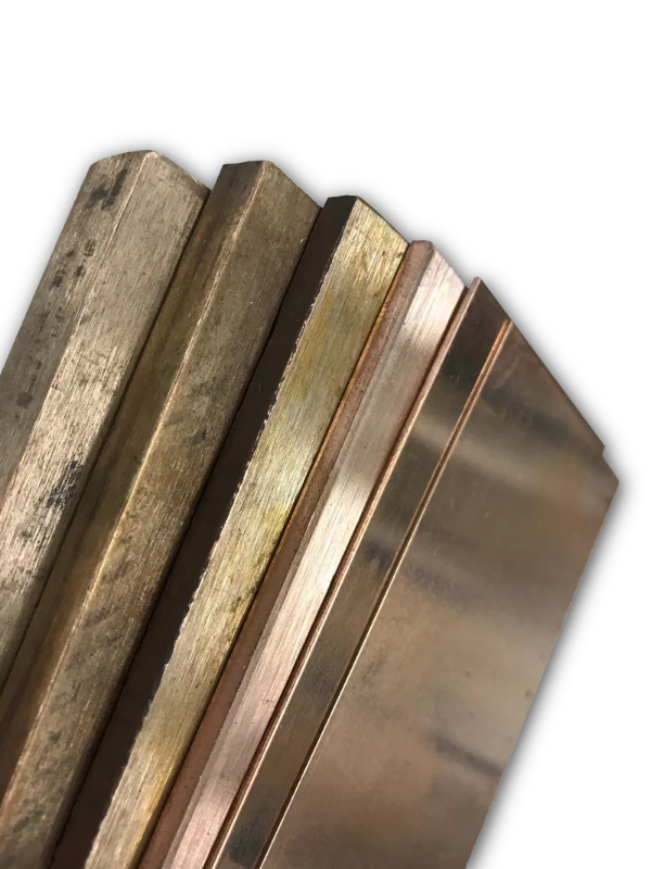 Plaque en bronze