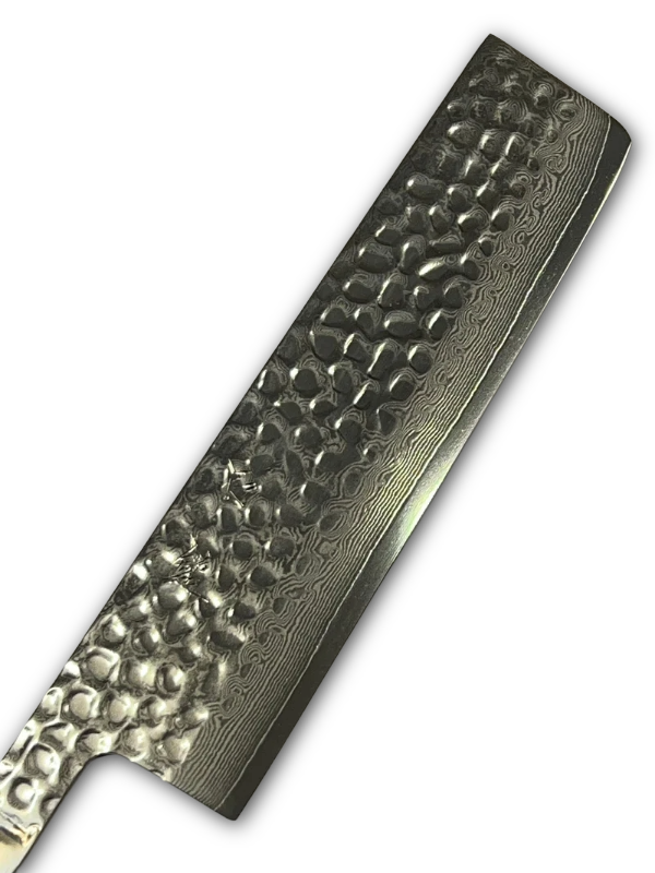 Lame de couteau japonaise forgée à la main Nakiri 165 VG10