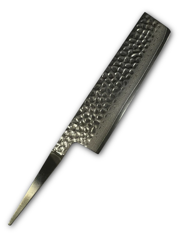 Lame de couteau japonaise forgée à la main Nakiri 165 VG10