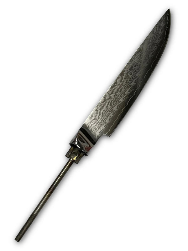 Lame de couteau à steak 5" (143 mm) - Couteau de chef damas AUS10
