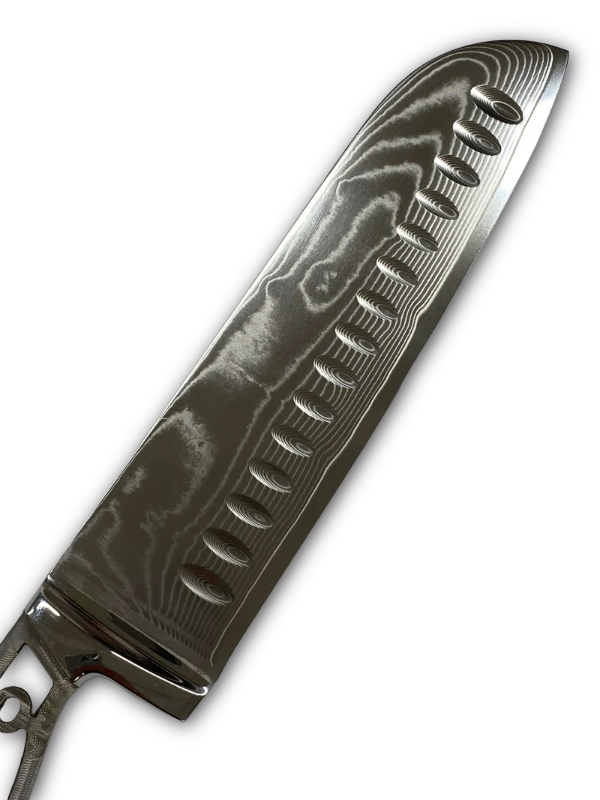 Santoku - Couteau de chef damas VG10 FT1-M