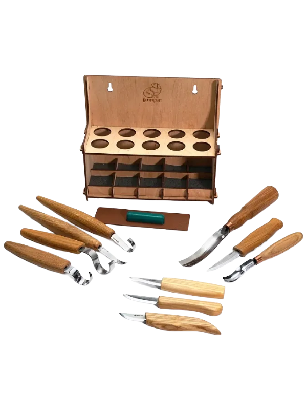 Kit de sculpture sur bois S53 Beaver Craft
