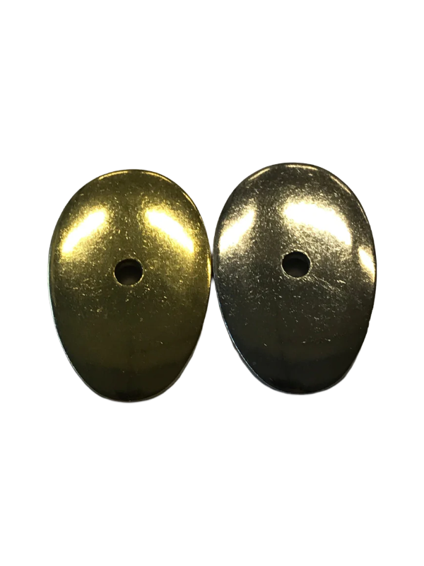 Plaque d'extrémité pour manche 25x39mm