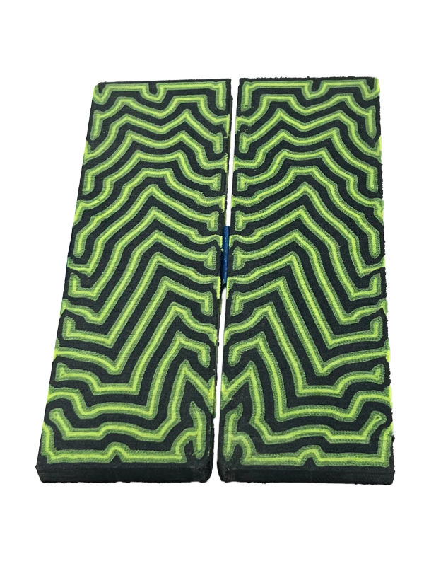 Micarta Toxic (jeu de 2 plaques)