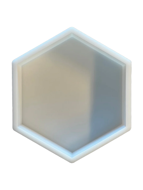 Moule en silicone hexagone (Ø263 H76mm)