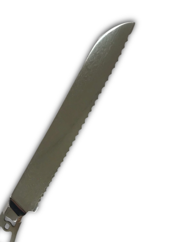 Lame de couteau à pain - Couteau de chef damas VG10