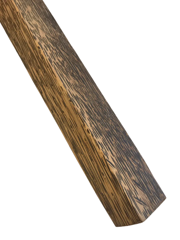 Manche en palmier noir 45 cm