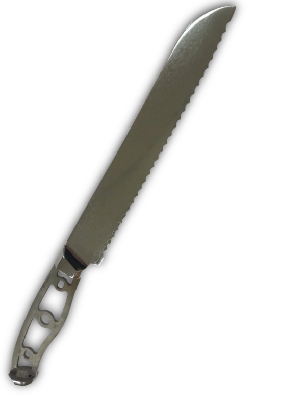 Lame de couteau à pain - Couteau de chef damas VG10