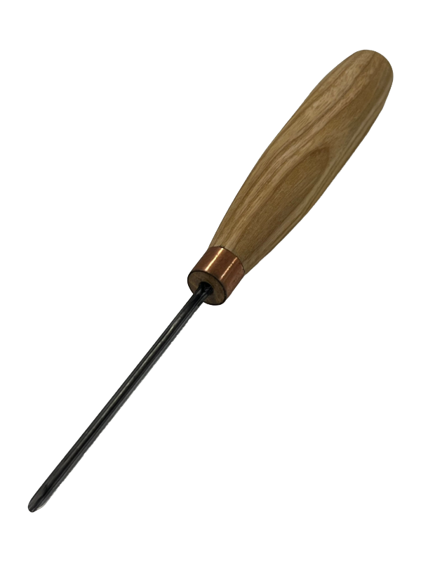 Gouge de sculpture sur bois 80x2mm droite arrondie K12/02