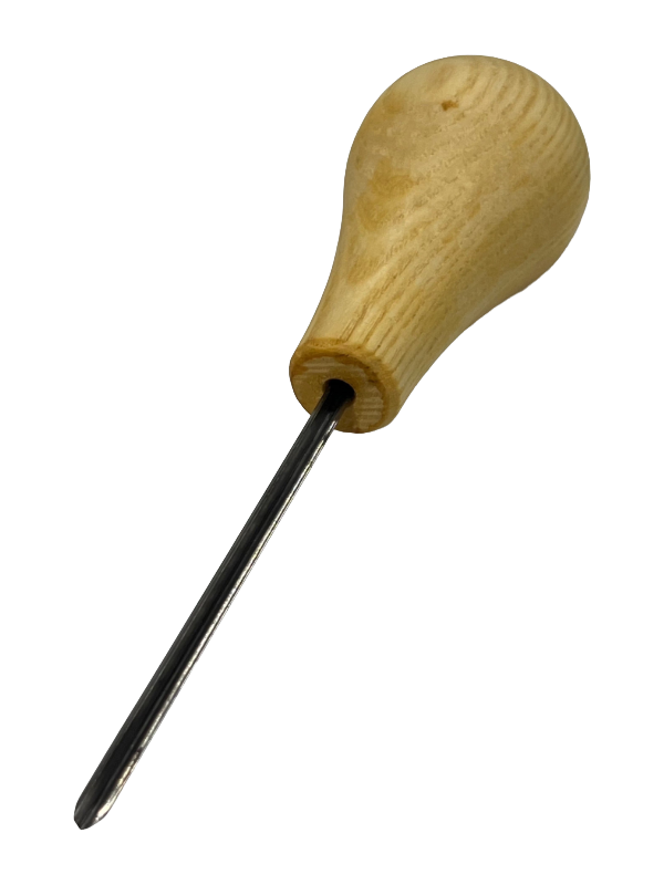 BeaverCraft P12/02 Gouge en V 2 mm avec manche boule