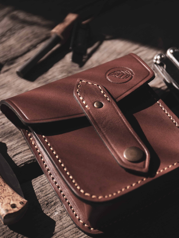 Étui de rangement en cuir Casström