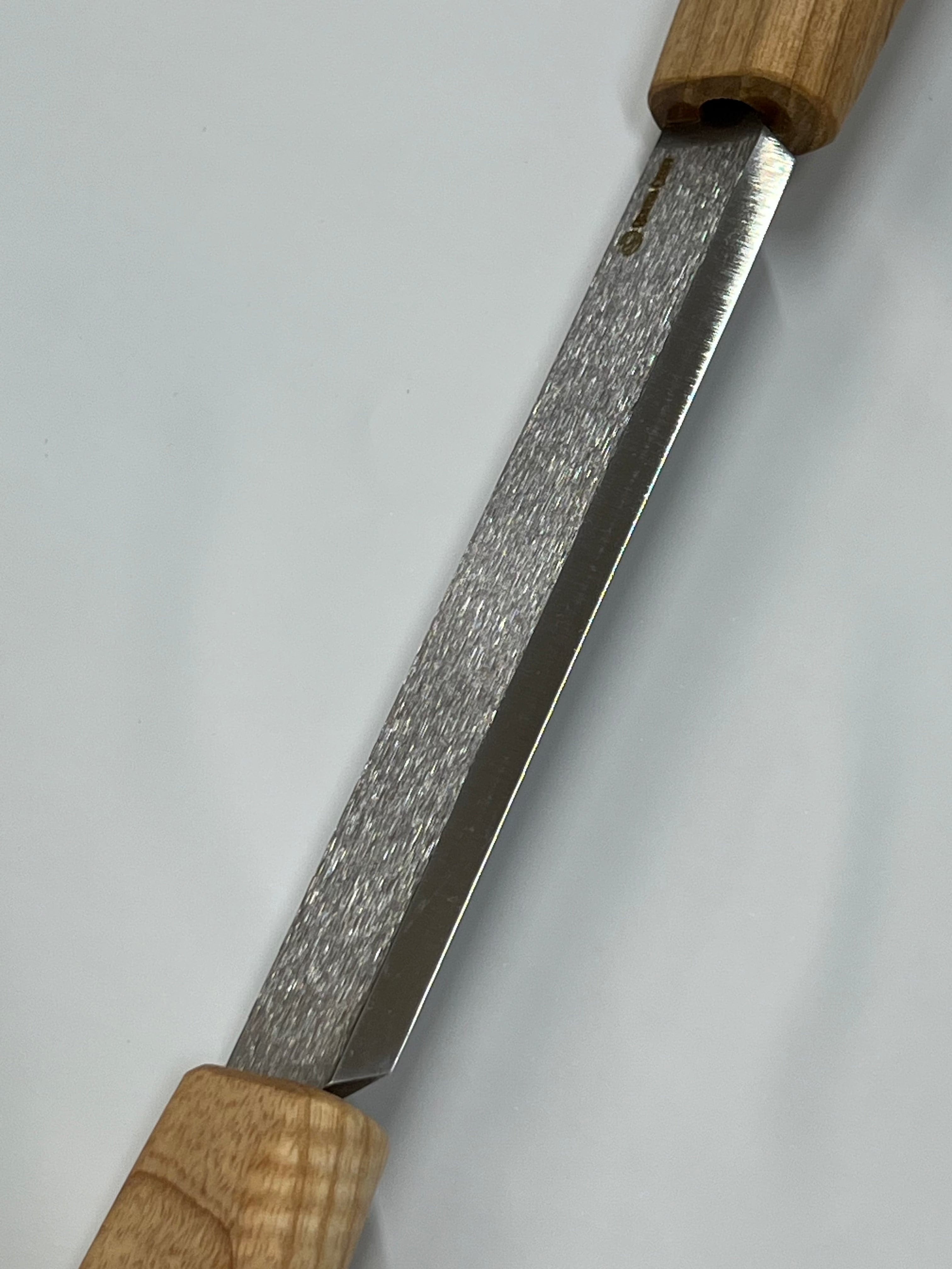 Couteau à sculpter 120 mm avec étui en cuir (DK2S)