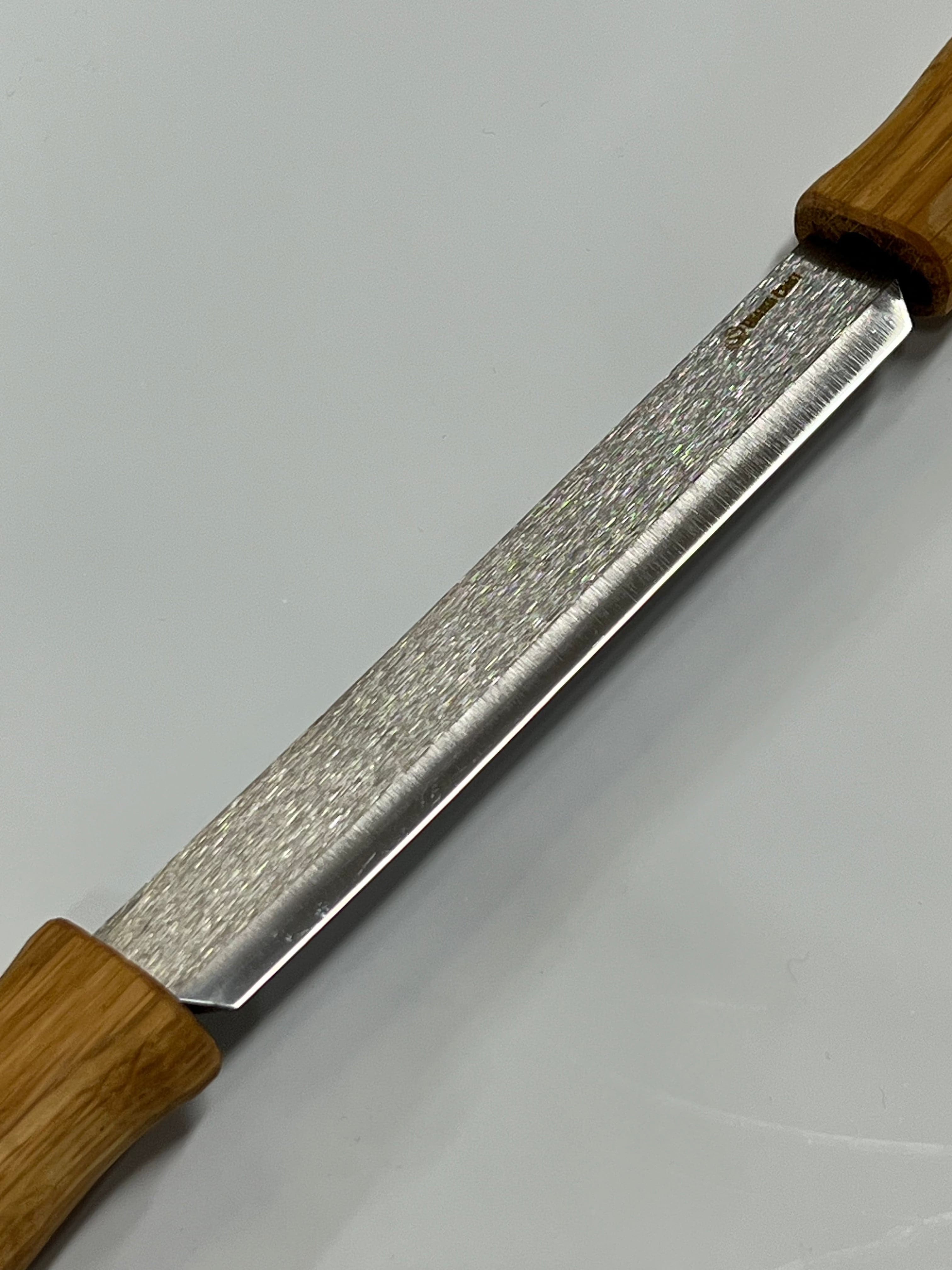 Couteau à sculpter 120 mm avec étui en cuir (DK1S)