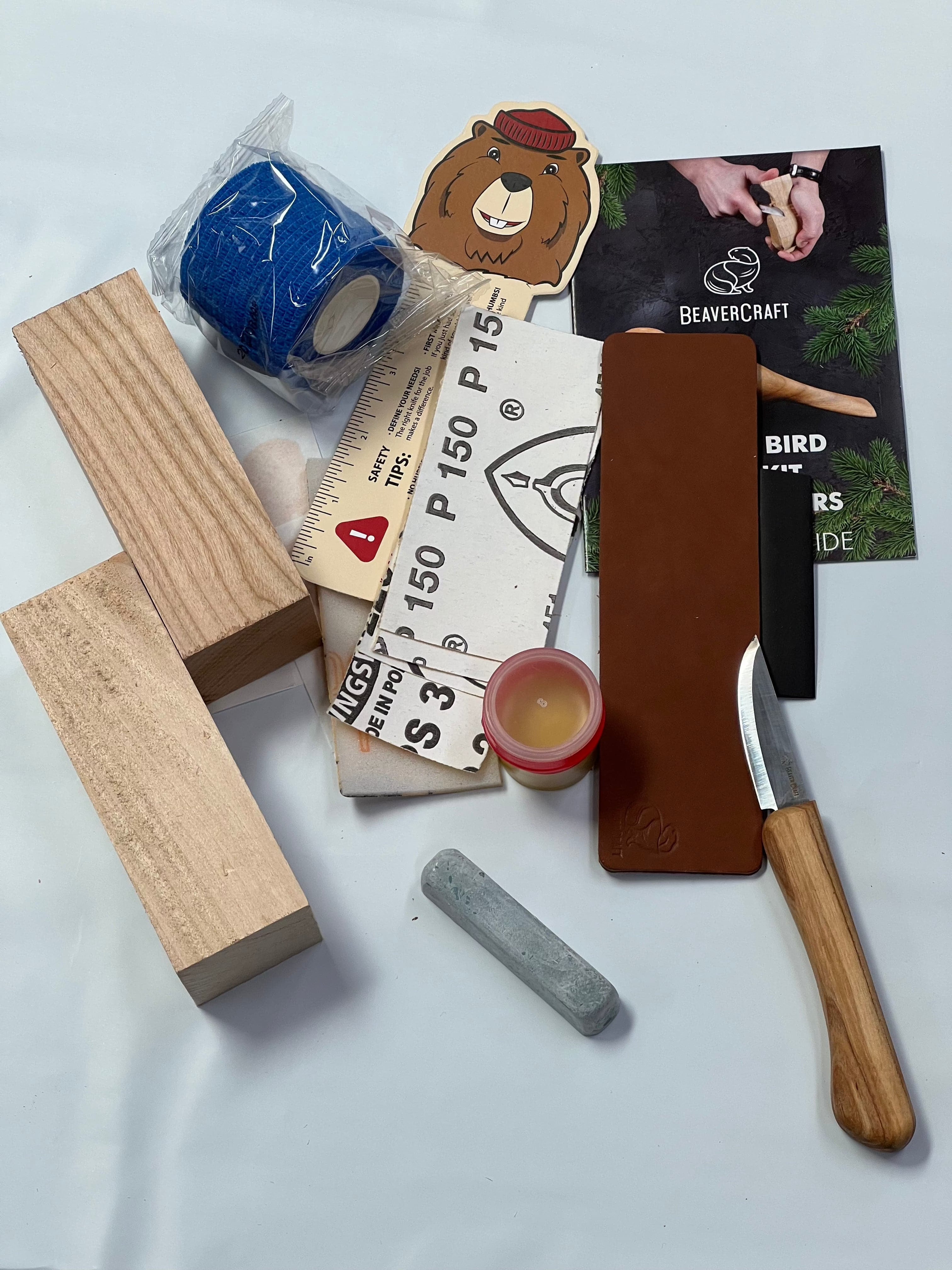 Kit de sculpture sur bois DIY01