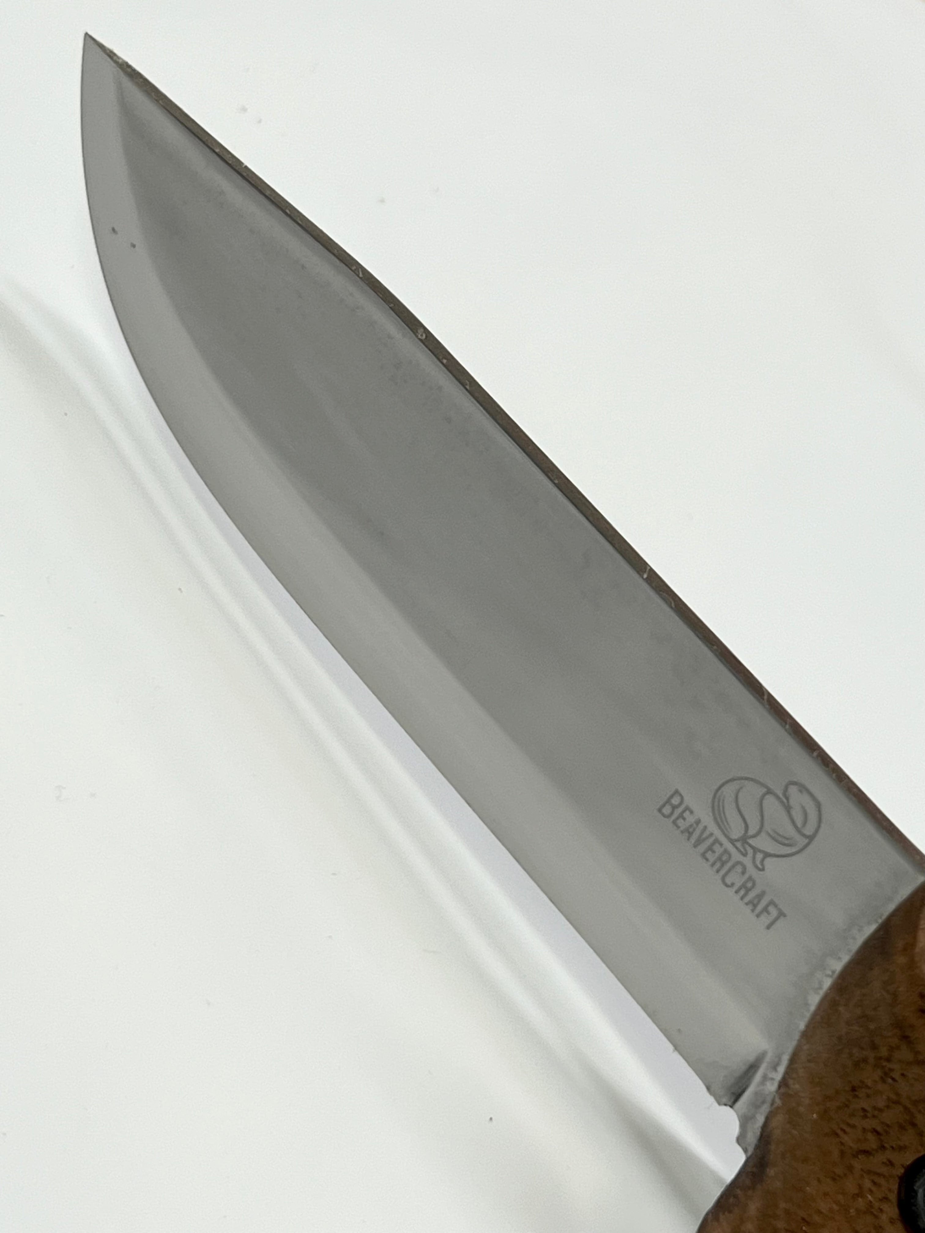 Couteau de bushcraft BSH2 Glacier avec étui