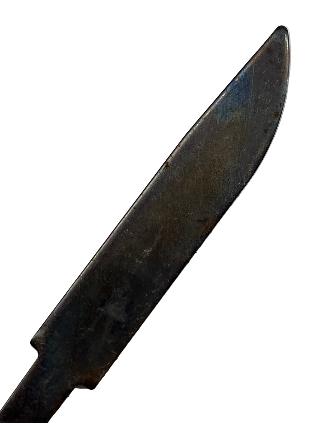 Ébauche de lame de couteau 90mm trempée non affûtée