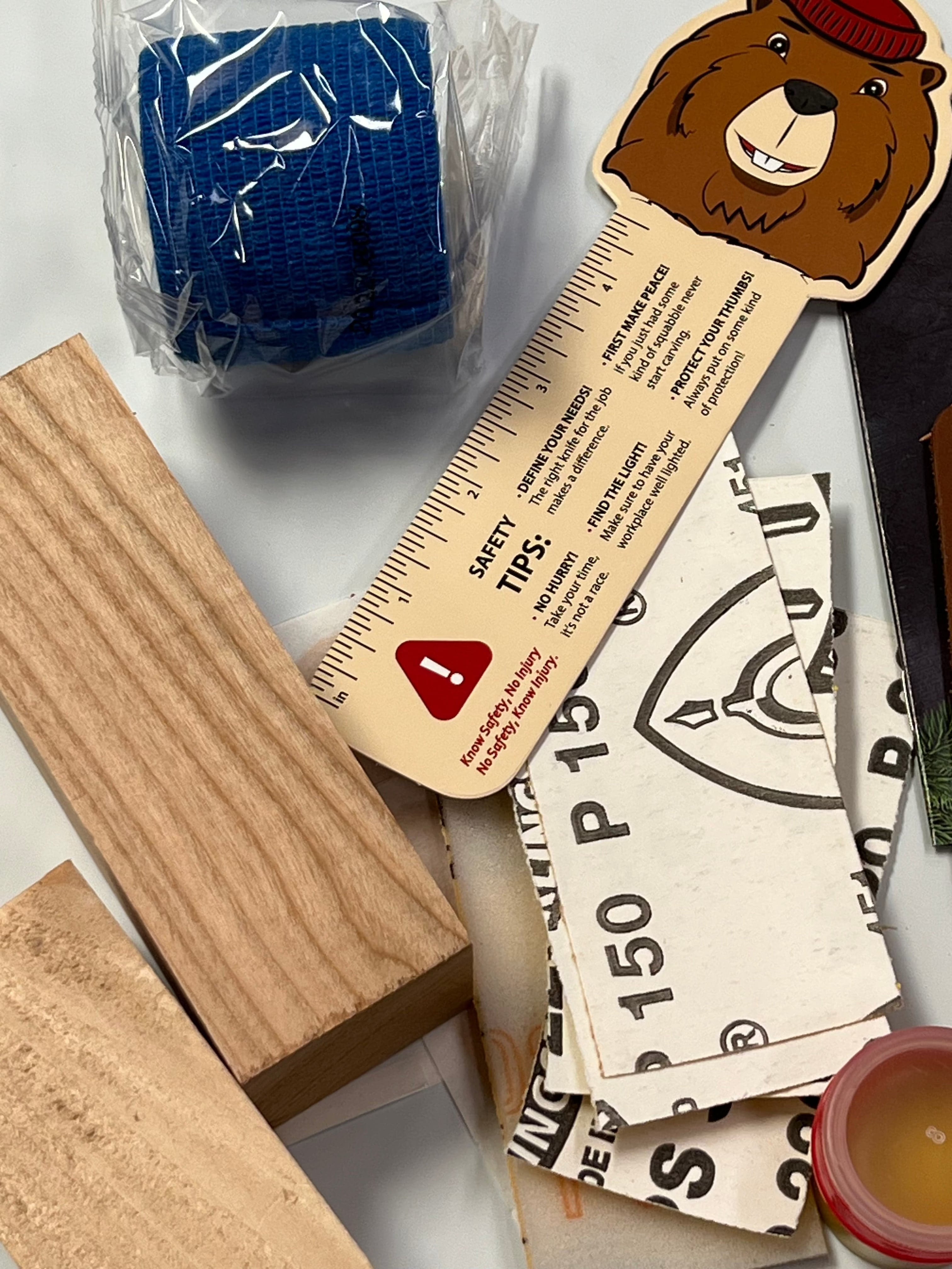 Kit de sculpture sur bois DIY01