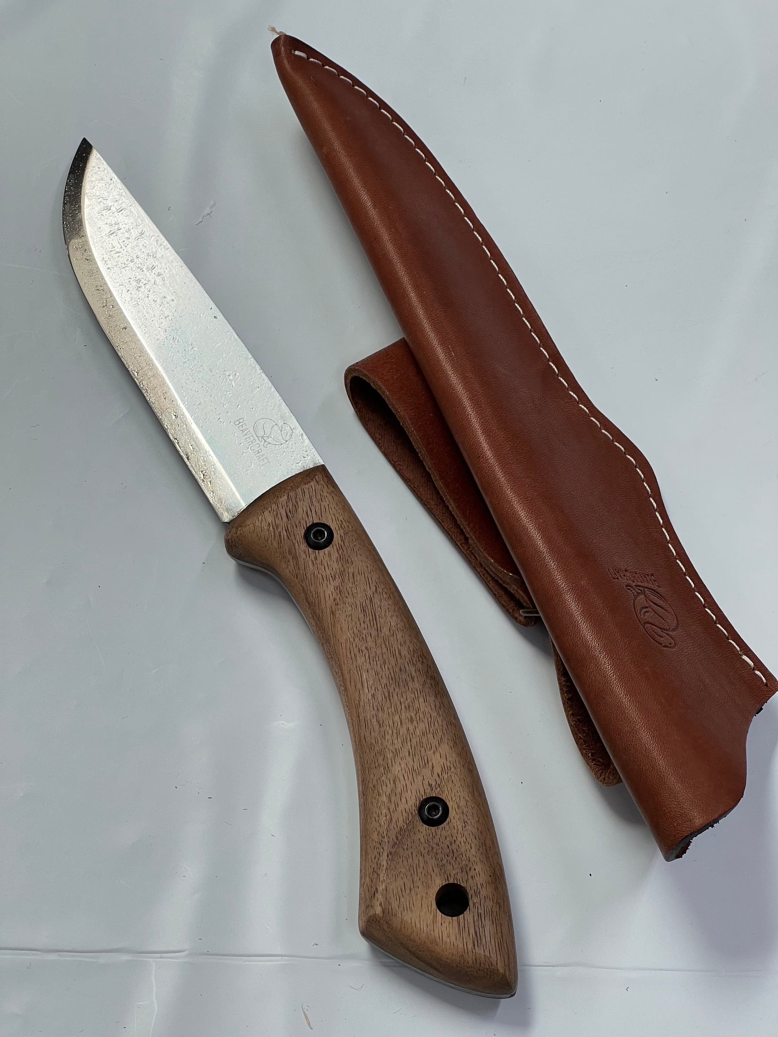 Couteau de bushcraft BSH1 Dune avec étui