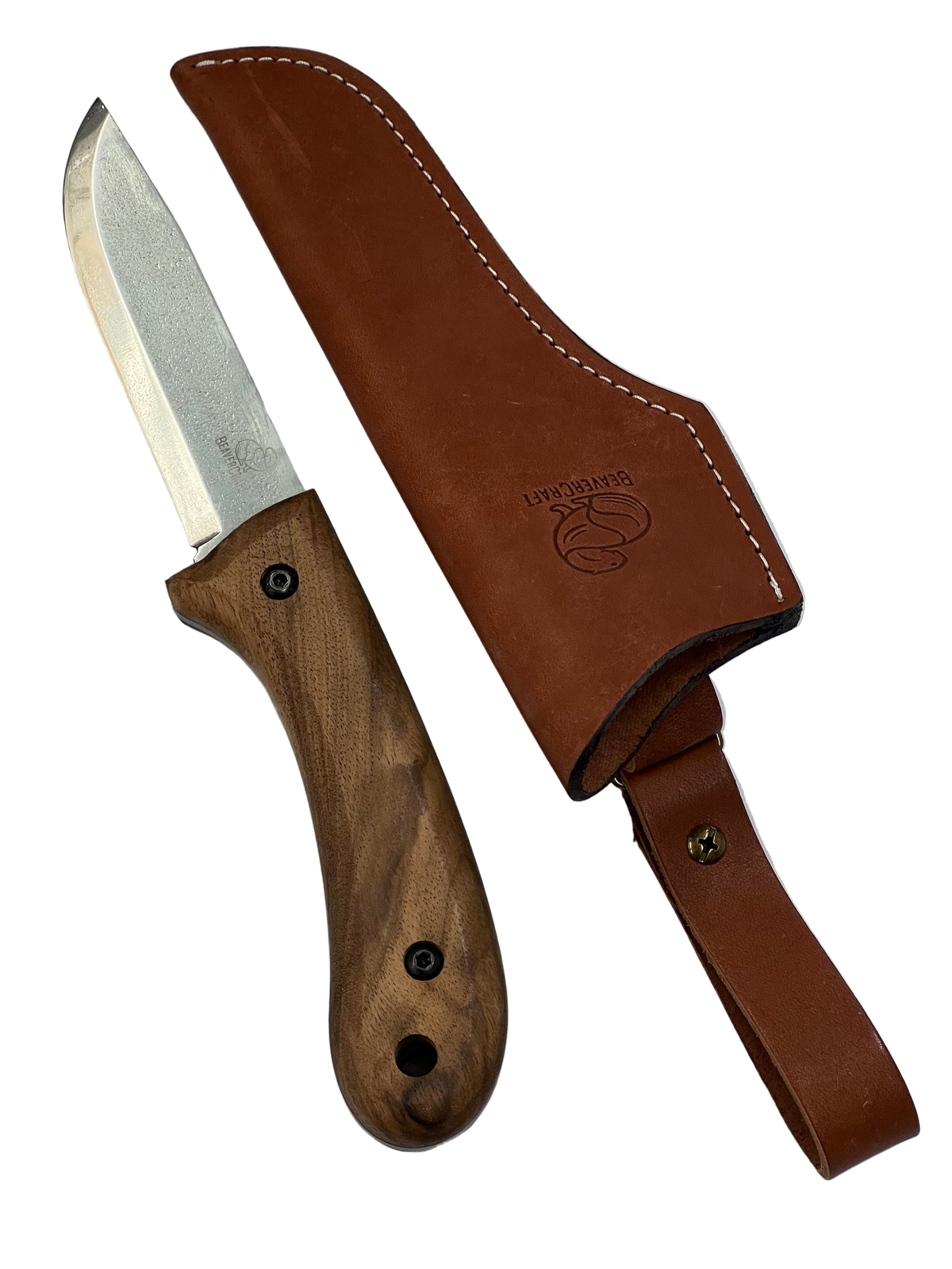 Couteau de bushcraft BSH2 Glacier avec étui