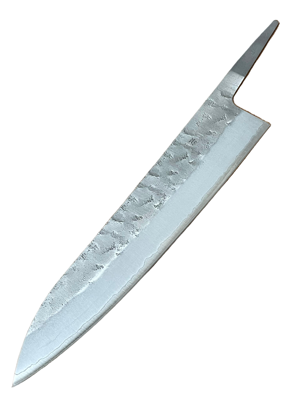Lame de couteau japonaise forgée à la main Gyuto 240 Silver3