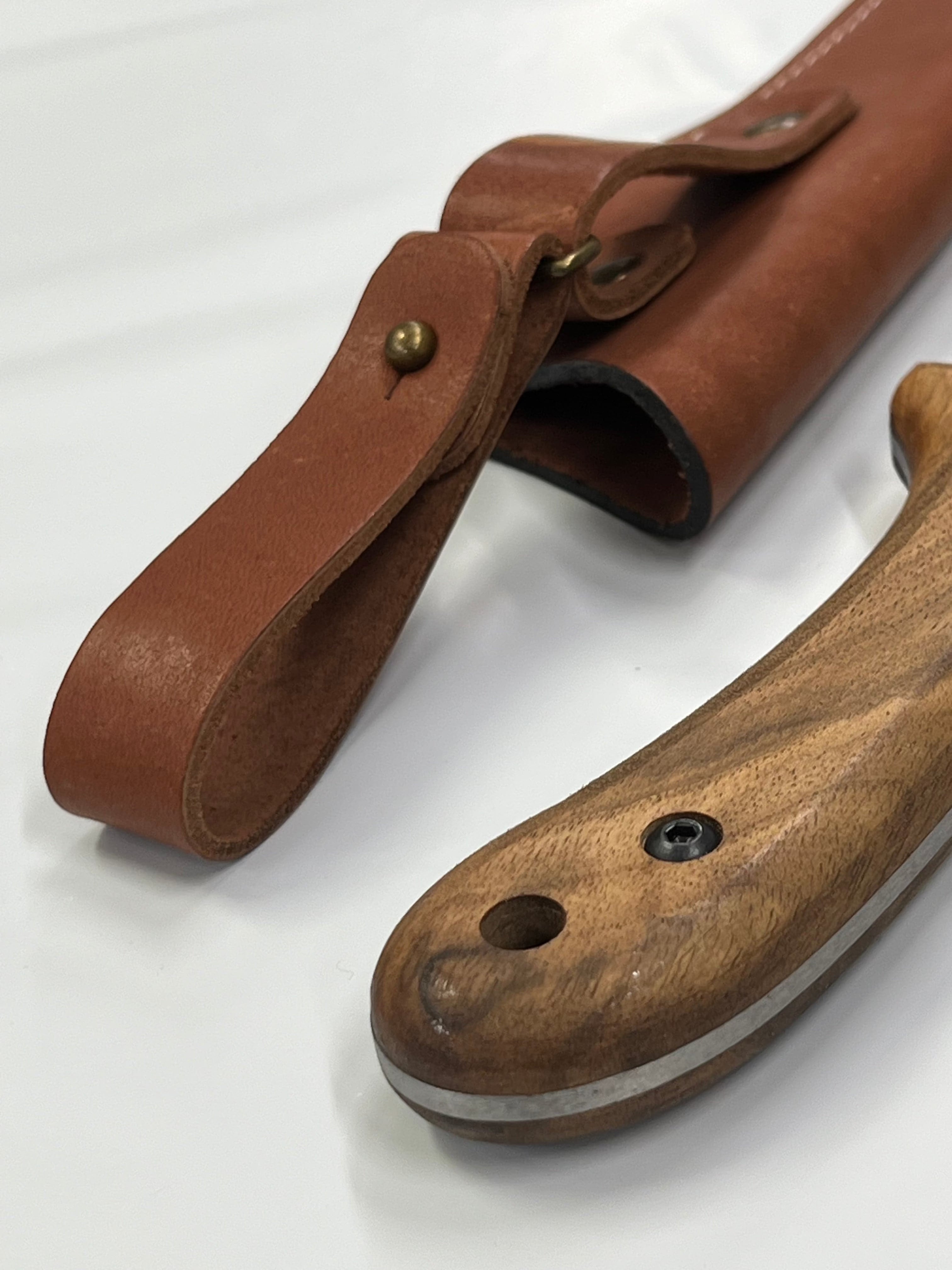 Couteau de bushcraft BSH2 Glacier avec étui