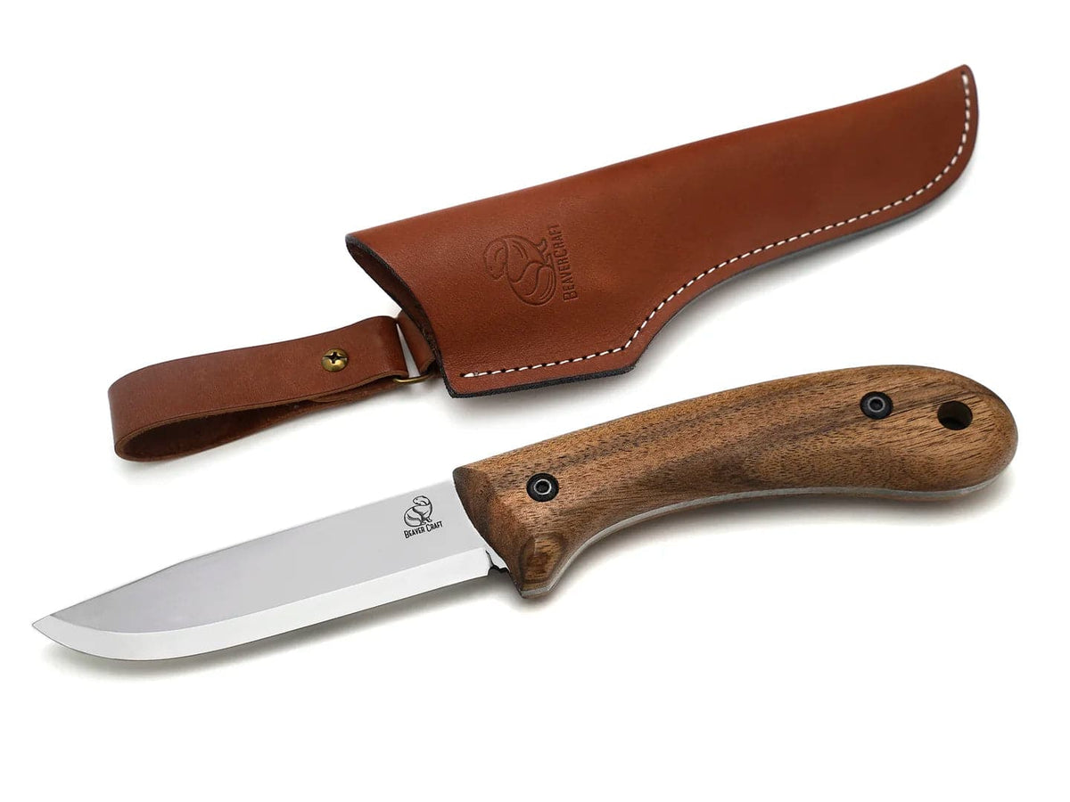 Couteau de bushcraft BSH2 Glacier avec étui