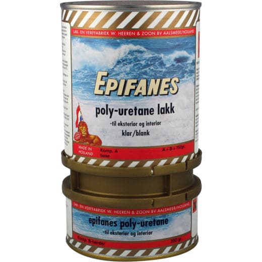 Vernis polyuréthane transparent Epifanes 750 g