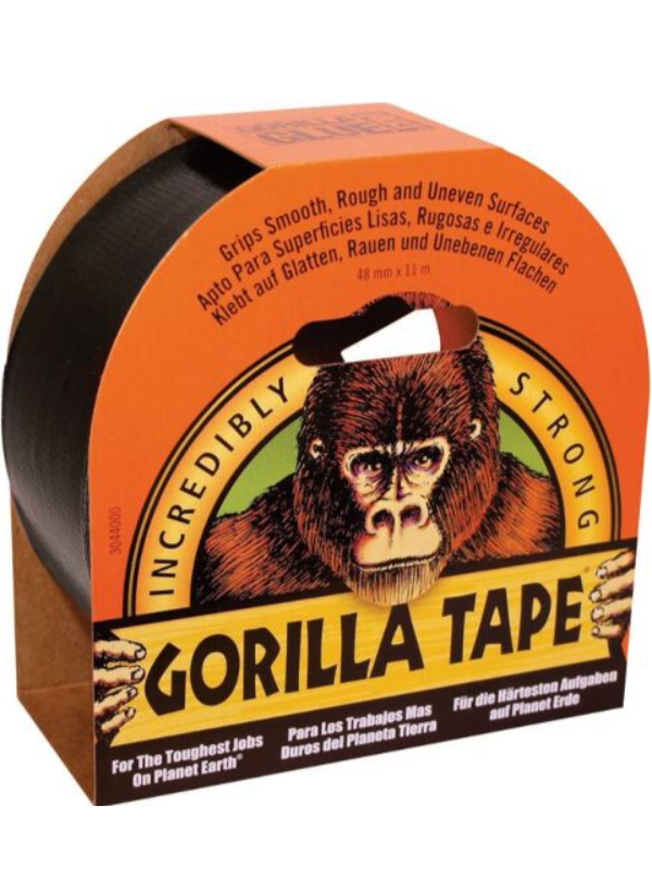 Ruban adhésif noir Gorilla