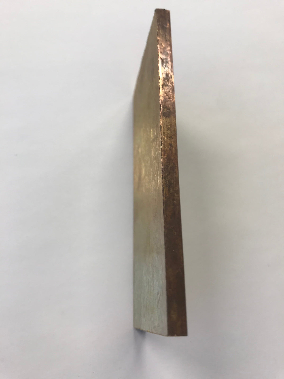 Plaque en bronze
