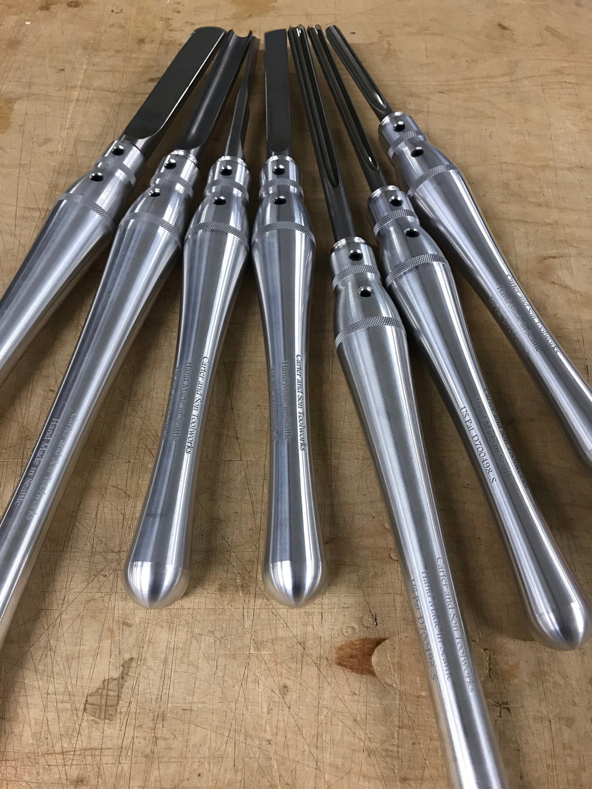 Gouge de tournage M42 en acier rapide - Carter and Son Toolworks