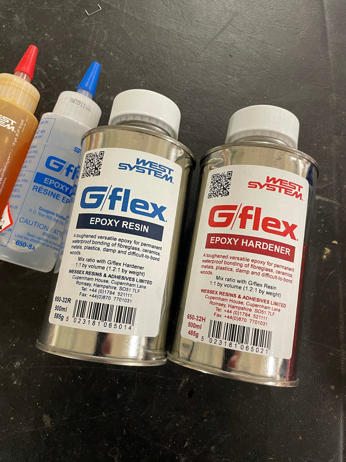 G/flex 650 Époxy résistant à l'eau et aux chocs