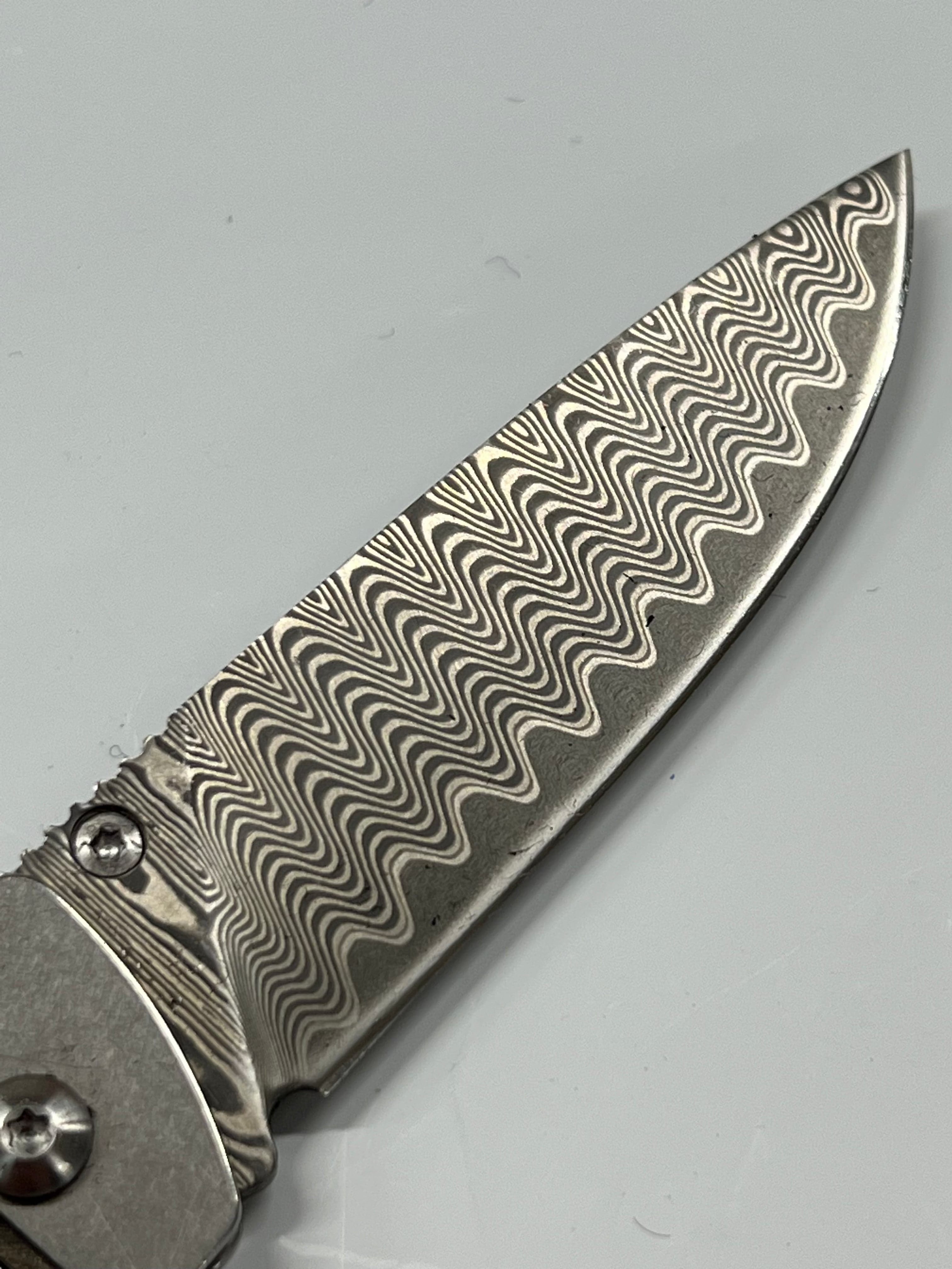 Ensemble de couteaux pliants Gentleman Damas échelle