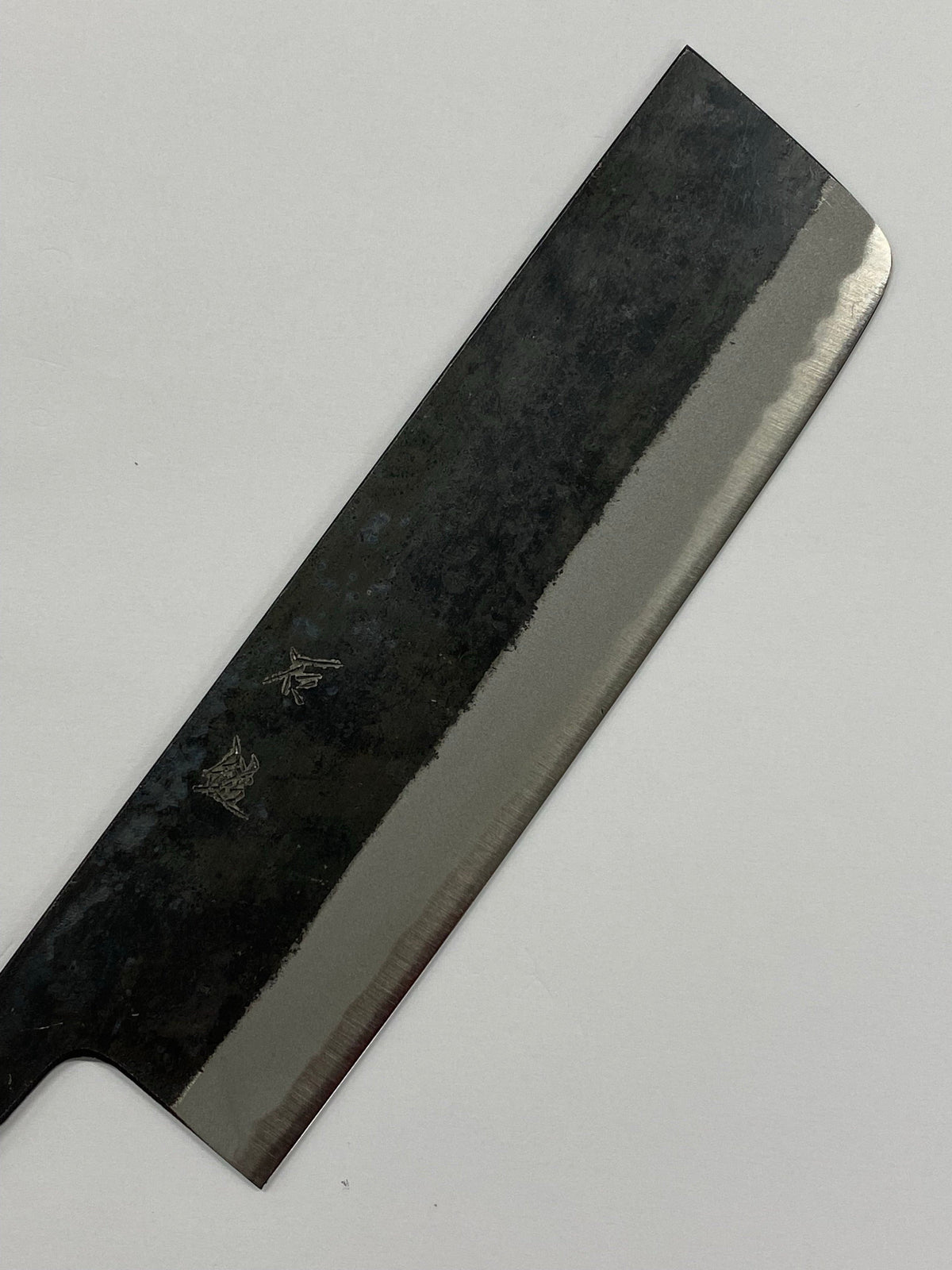 Nakiri 180 Blue 2 Lame de couteau japonaise forgée à la main