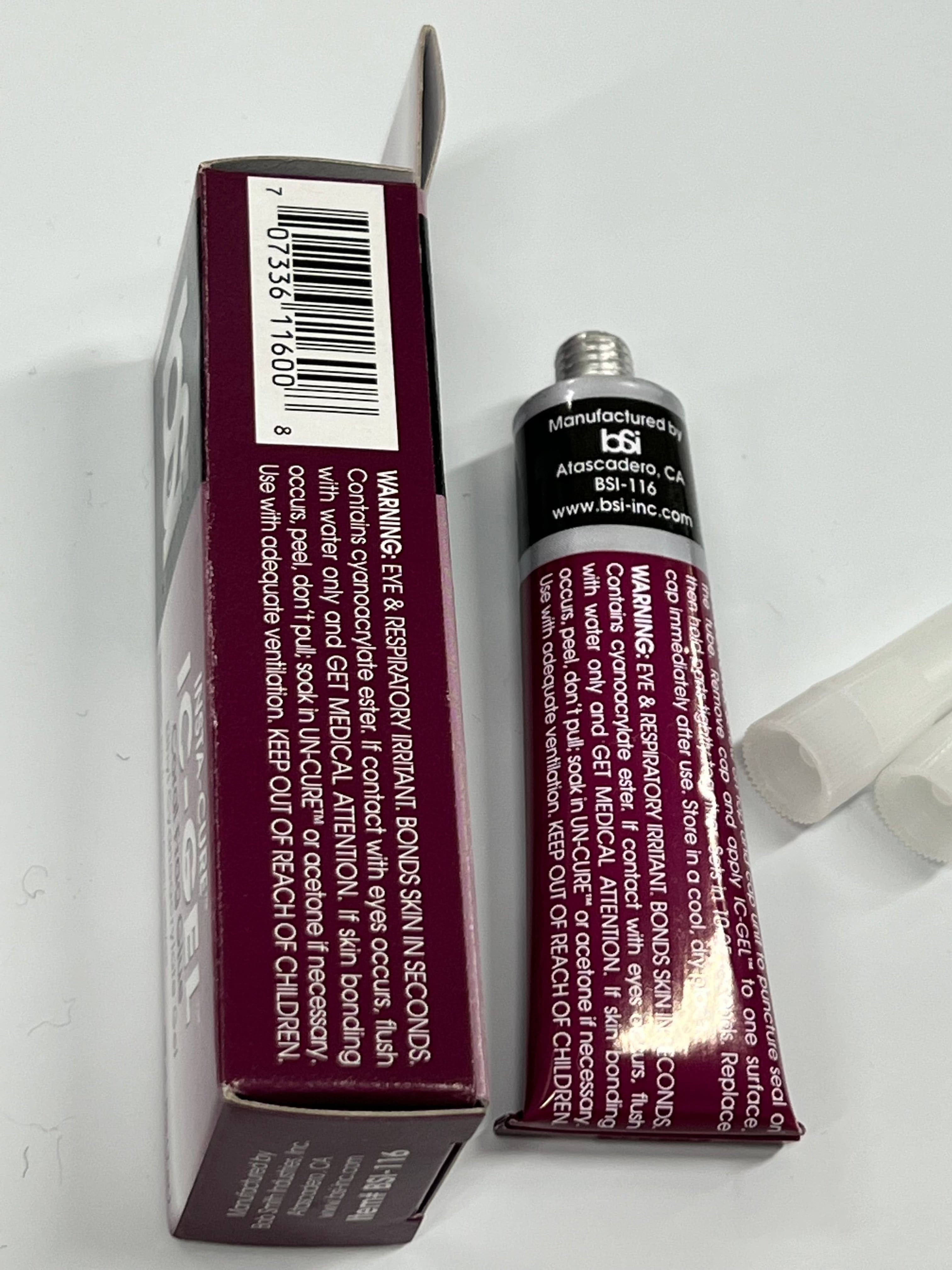 BSI IC-GEL Insta-Cure colle cyanoacrylate 20g/tube